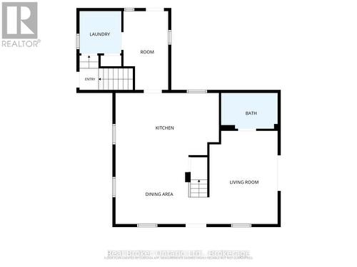 2 Storey Main Level Floor Plan - 597 Lafontaine  Road W, Tiny, ON - Other