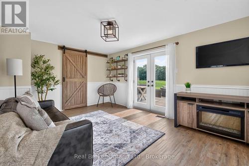 2 Storey Living Room - 597 Lafontaine  Road W, Tiny, ON - Indoor Photo Showing Living Room
