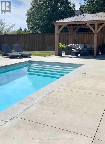 801 Watson Road S, Puslinch, ON - Outdoor With In Ground Pool With Deck Patio Veranda
