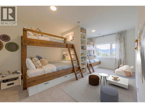 Virtually Staged - 1654 Howse Pass, Golden, BC - Indoor Photo Showing Bedroom