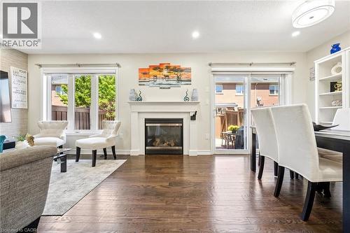 36 Van Fleet Terrace, Milton, ON - Indoor Photo Showing Other Room With Fireplace