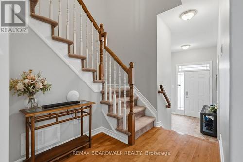 Open staircase is a great design feature... - 617 Spikemoss Place, Ottawa, ON - Indoor Photo Showing Other Room