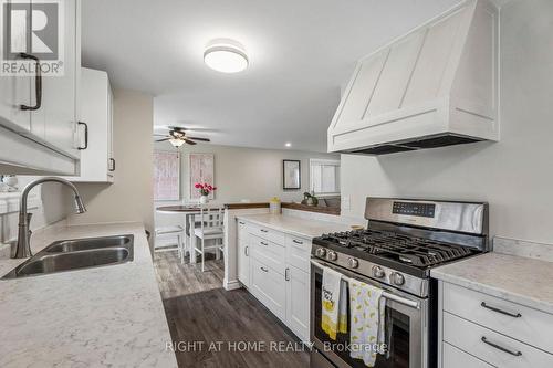 158 Zoo Park Road, Wasaga Beach, ON - Indoor Photo Showing Kitchen With Double Sink