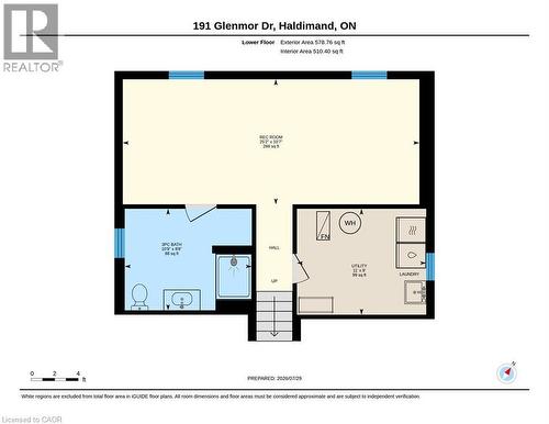 Floor plan - 191 Glenmor Drive, Caledonia, ON - Other