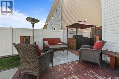 4538 Green Rock Road E, Regina, SK - Outdoor With Deck Patio Veranda With Exterior
