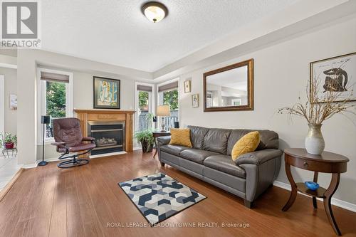 82 Miller Drive, Halton Hills, ON - Indoor Photo Showing Living Room With Fireplace