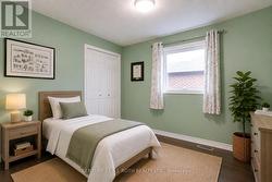 Virtually staged 4th bedroom - 
