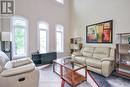 Living room with amazing windows! - 20 Falcon Crescent, Barrie, ON  - Indoor Photo Showing Living Room 