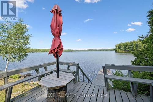 3 - 1378 Three Mile Lake Road, Muskoka Lakes (Watt), ON - Outdoor With Body Of Water With Deck Patio Veranda With View