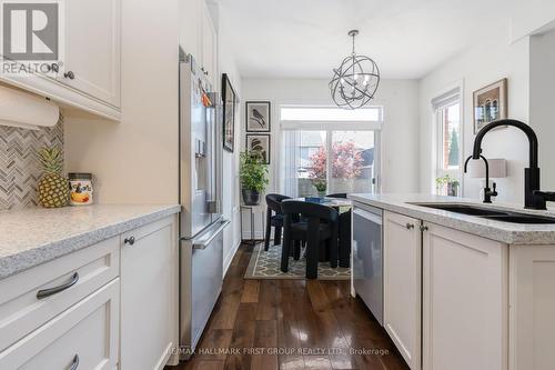15 Hesham Drive, Whitby, ON - Indoor Photo Showing Kitchen With Double Sink