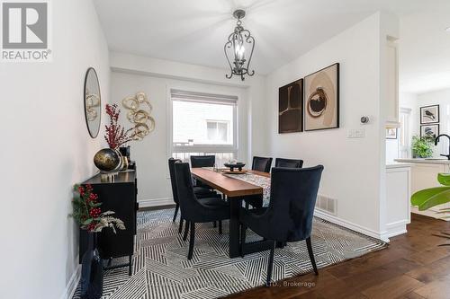 15 Hesham Drive, Whitby, ON - Indoor Photo Showing Dining Room