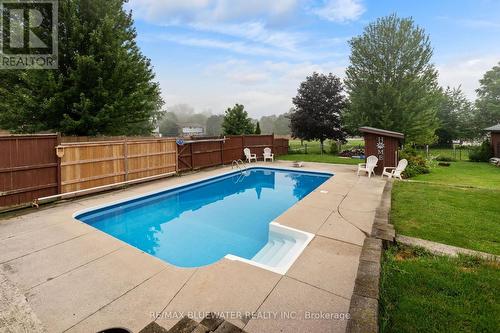 210 Hill Street, Central Huron (Clinton), ON - Outdoor With In Ground Pool With Backyard