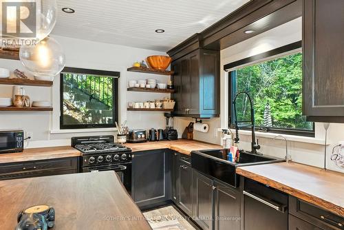 Custom kitchen - 1023 Mccabe Road, Lake Of Bays, ON - Indoor Photo Showing Kitchen