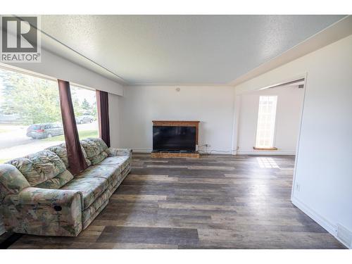 133 S Moffat Street, Prince George, BC - Indoor Photo Showing Living Room With Fireplace