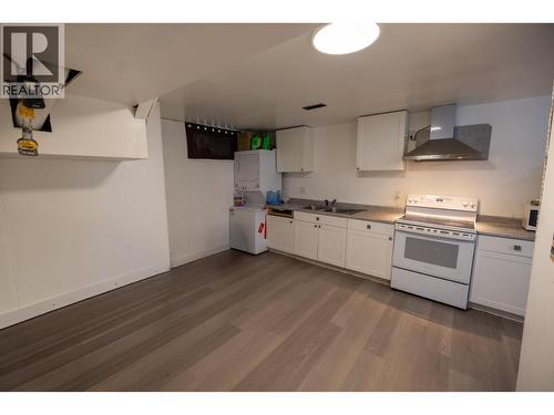 133 S Moffat Street, Prince George, BC - Indoor Photo Showing Kitchen With Double Sink