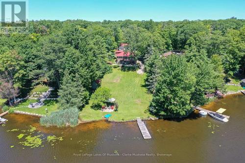 1887 Ellis Road, Severn (Coldwater), ON - Outdoor With Body Of Water With View