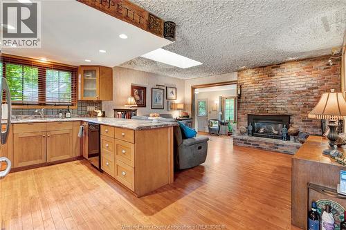 1335 Laurier Drive, Lasalle, ON - Indoor With Fireplace