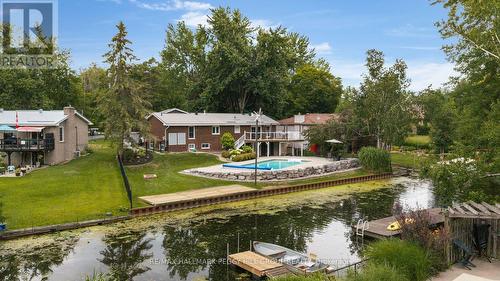 3644 Shadow Creek Road, Severn, ON - Outdoor With In Ground Pool