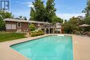 3644 Shadow Creek Road, Severn, ON  - Outdoor With In Ground Pool 