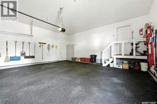 28 Rosedale Avenue, Katepwa Beach, SK - Indoor Photo Showing Garage