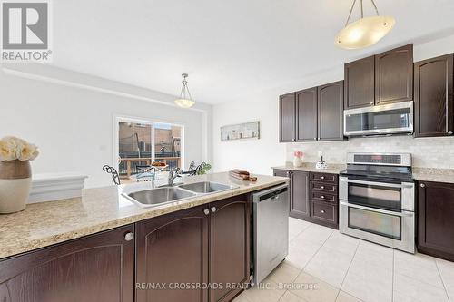 55 John Link Avenue, Georgina, ON - Indoor Photo Showing Kitchen With Double Sink