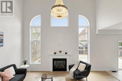 55 John Link Avenue, Georgina, ON - Indoor Photo Showing Living Room With Fireplace