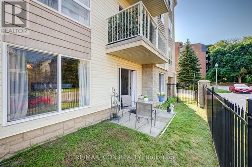 118 - 8 Harris Street, Cambridge, ON - Outdoor With Deck Patio Veranda With Exterior