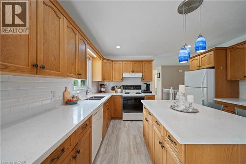 684 Haldimand Rd 70, Jarvis, ON - Indoor Photo Showing Kitchen With Double Sink
