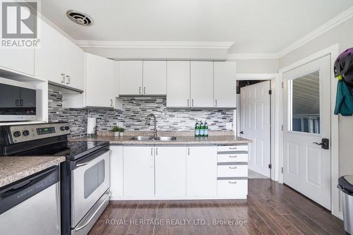 44 Division Street, Cramahe, ON - Indoor Photo Showing Kitchen With Double Sink