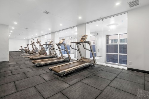 Salle d'exercice - 1101-2117 Rue Tupper, Montréal (Ville-Marie), QC - Indoor Photo Showing Gym Room