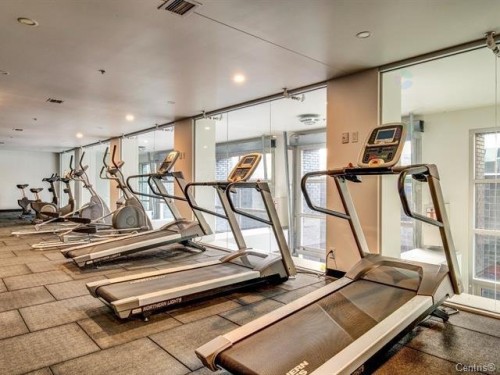 Salle d'exercice - 1101-2117 Rue Tupper, Montréal (Ville-Marie), QC - Indoor Photo Showing Gym Room