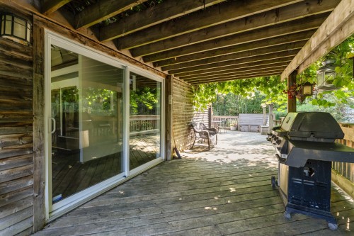 Balcon - 37 Rue André, Magog, QC - Outdoor With Deck Patio Veranda With Exterior