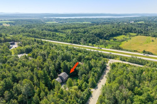 Photo aérienne - 37 Rue André, Magog, QC - Outdoor With View