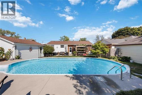 1193 Indian Road North, Sarnia, ON - Outdoor With In Ground Pool