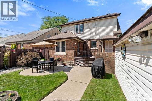 2226 Gladstone Avenue, Windsor, ON - Outdoor With Deck Patio Veranda