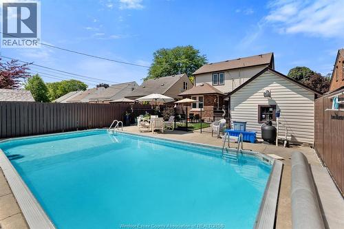 2226 Gladstone Avenue, Windsor, ON - Outdoor With In Ground Pool