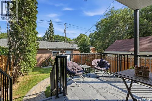 1021 Main Street, Saskatoon, SK - Outdoor With Deck Patio Veranda With Exterior