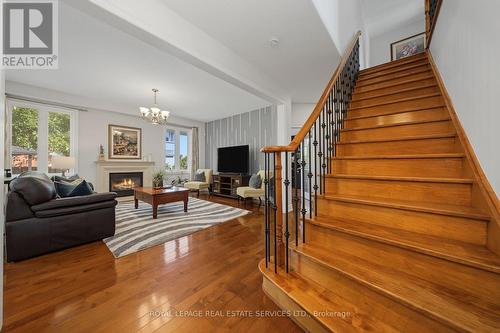 3368 Raspberry Bush Trail, Oakville, ON - Indoor With Fireplace