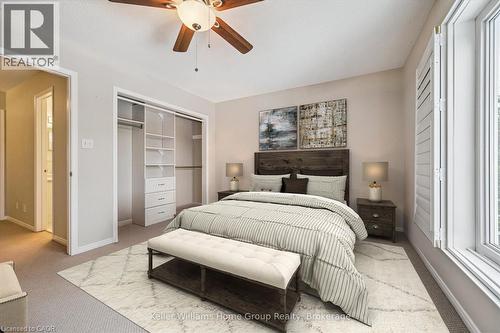 Virtually Staged - 711 Johnston Park Avenue, Collingwood, ON - Indoor Photo Showing Bedroom