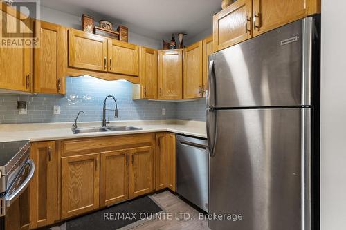 5 - 45 Prince Edward Street, Brighton, ON - Indoor Photo Showing Kitchen With Stainless Steel Kitchen With Double Sink