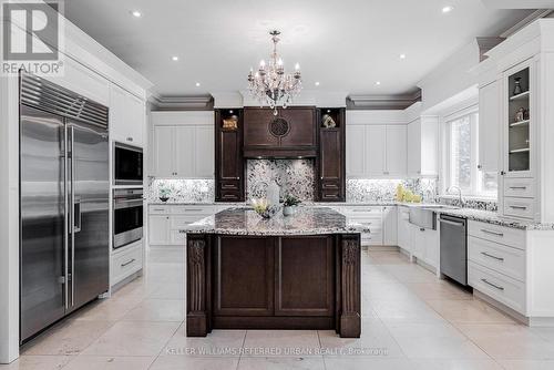 60 Hawksbury Drive, Toronto, ON - Indoor Photo Showing Kitchen With Upgraded Kitchen