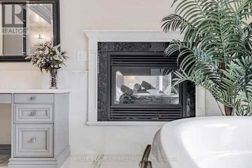 60 Hawksbury Drive, Toronto, ON - Indoor With Fireplace