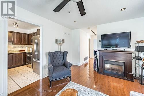 139 Oceanpearl Crescent, Whitby, ON - Indoor Photo Showing Living Room With Fireplace