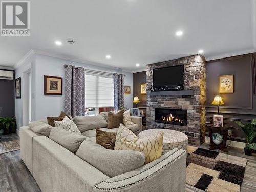 149 Castle Bridge Road, St.John'S, NL - Indoor Photo Showing Living Room With Fireplace