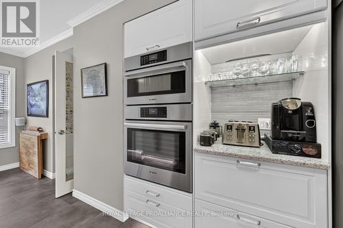 Kitchen built-in oven & microwave - 25 Country Club Place, Brockville, ON - Indoor Photo Showing Kitchen