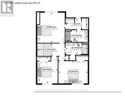 Second floor plan - 