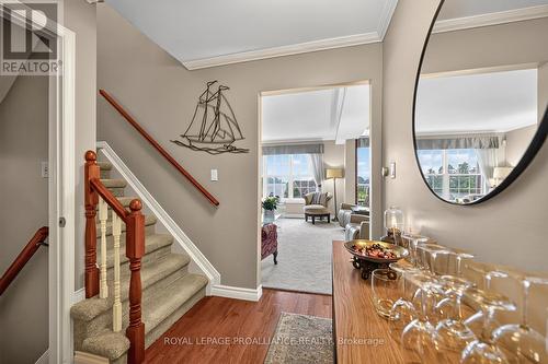 entry hallway to living room - 25 Country Club Place, Brockville, ON - Indoor Photo Showing Other Room