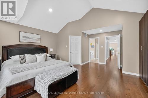 Primary bedroom with cathedral ceiling - 29 Nortoba Crescent, Ottawa, ON - Indoor Photo Showing Bedroom