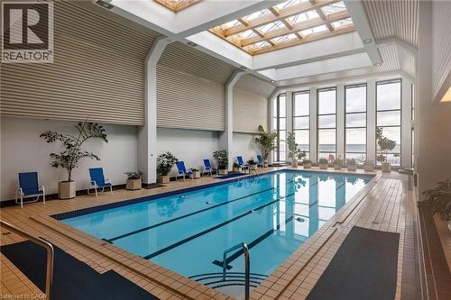 2180 Marine Drive Unit# 1401, Oakville, ON - Indoor Photo Showing Other Room With In Ground Pool