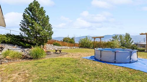 3271 Deer Ridge Court, West Kelowna, BC - Outdoor With Above Ground Pool